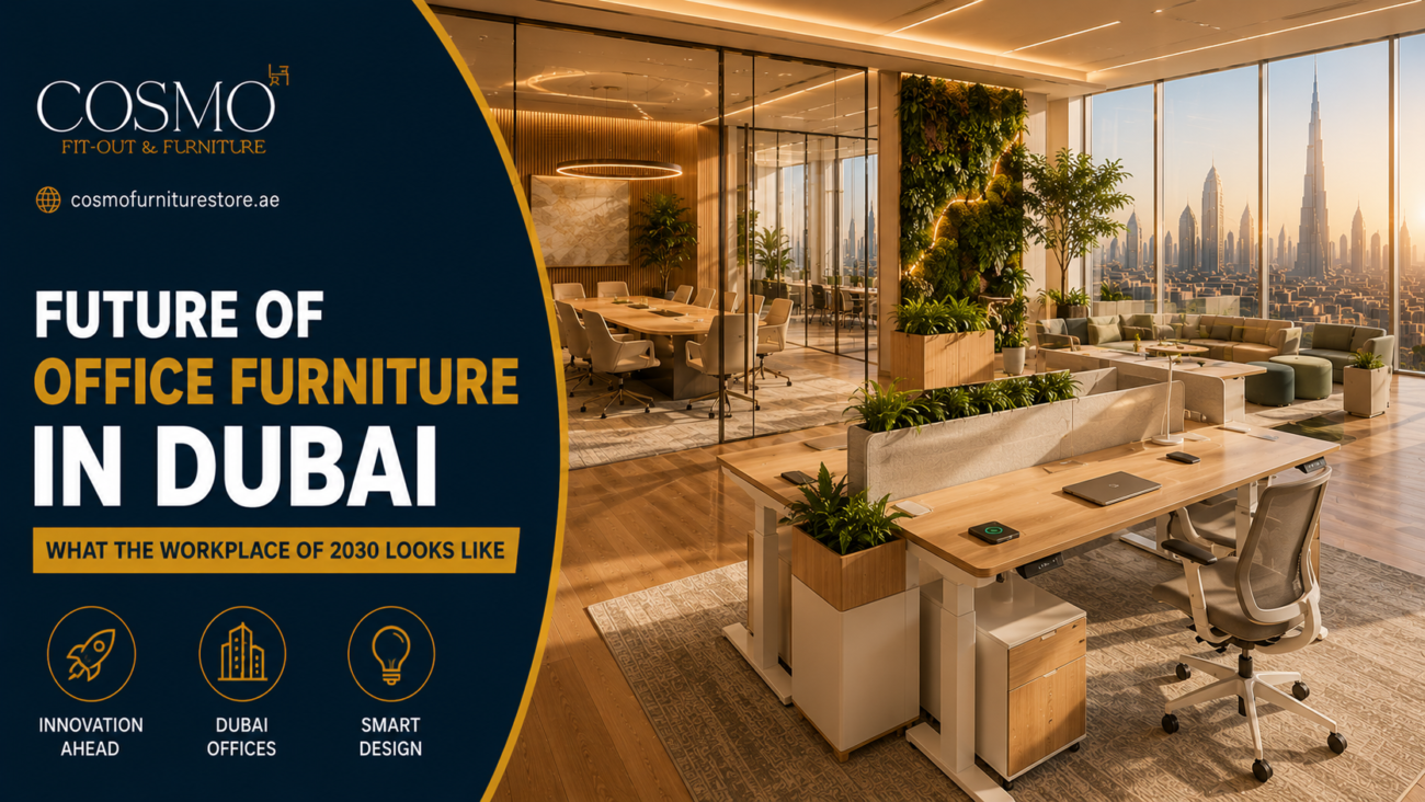Future Office Furniture Dubai 2026: What's Coming Next