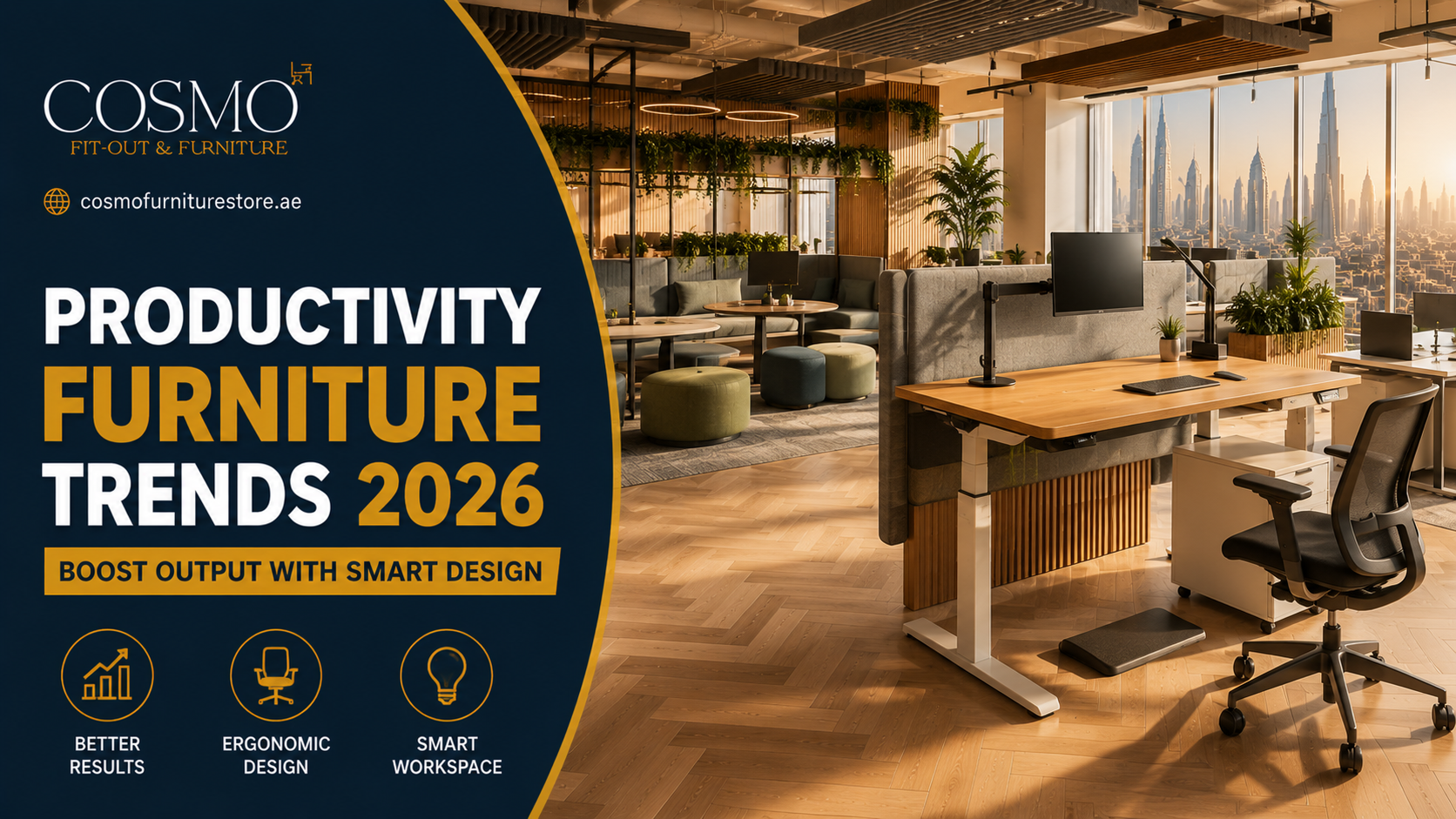 Productivity Furniture Trends For Dubai Offices 2026